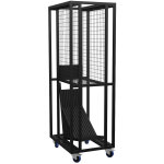 Chariot de transport wentex pipe & drape pour 27 m de rideaux et accessoires - mat�riel pour pipe & drape ...
