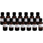 Coffret de parfums eurolite fog avec les 14 types d'huiles essentielles - parfums