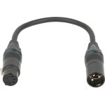 Adaptateur dmx dap - audio mâle 3 broches vers femelle 5 broches - neutrik xx - câbles adaptateurs Adaptateur dmx dap - audio mâle 3 broches vers femelle 5 broches - neutrik xx - câbles adaptateurs