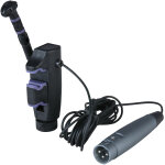 Microphone � condensateur � pince dap - audio dclm - 60 pour batterie et percussions - microphones pour ...