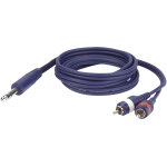 Dap - audio fl35 - jack st�r�o vers 2 rca m�le l / r 1, 5 m - c�bles adaptateurs