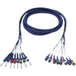 Dap - audio fl64 - 8 prises jack mono vers 8 rca / m 3 m - câbles adaptateurs Dap - audio fl64 - 8 prises jack mono vers 8 rca / m 3 m - câbles adaptateurs