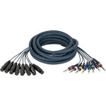 Dap - audio fl67 - 8 xlr / f 3p vers 8 jack stéréo 3 m - câbles adaptateurs Dap - audio fl67 - 8 xlr / f 3p vers 8 jack stéréo 3 m - câbles adaptateurs