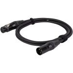 Dap - audio fln01 - c�ble micro / ligne xlr m / f 3p neutrik nc3 - bag s�rie 0, 75 m - plaqu� argent ...