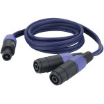 Dap - audio fs13 - 2 connecteurs femelles vers connecteurs mles speakon - 2 x 1, 5 mm - 1, 5 m - cbles ...