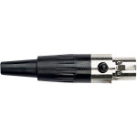 Dap - audio n - con mini xlr 4p plug - femelle boîtier en nickel - connecteurs xlr 4 pol. Dap - audio n - con mini xlr 4p plug - femelle boîtier en nickel - connecteurs xlr 4 pol.