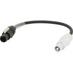 Adaptateur dap - audio powercon in vers powercon true1 femelle, 0, 25 m - câbles adaptateurs Adaptateur dap - audio powercon in vers powercon true1 femelle, 0, 25 m - câbles adaptateurs