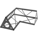 Decotruss sac - 21 coin 2 voies, 90°, noir - decotruss structures alu 3 points Decotruss sac - 21 coin 2 voies, 90°, noir - decotruss structures alu 3 points