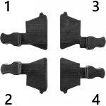 Defender midi 5 2d adapterset - syst�me de modules midi 5 - jeu d'adaptateurs pour connecter la - passages ...