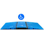 Defender midi 5 2d set blu - syst�me de modules midi 5 2d set bleu pour l'accessibilit� - passages de ...