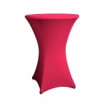Dekotopia housse de table de bar rouge pour 70 - 75 cm de diamètre stretch - housses diverses Dekotopia housse de table de bar rouge pour 70 - 75 cm de diamètre stretch - housses diverses