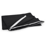 Dekotopia podium bardage molton noir, 200 x 60 cm - accessoires pour podiums