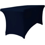 Dekotopia tableau couvercle �lastique bien ajust� 170 - 200cm noir - housses diverses