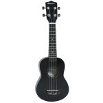 Dimavery uk - 200 ukulele, soprano, noir - guitares acoustiques