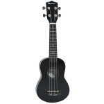 Dimavery uk - 200 ukulele, soprano, noir - guitares acoustiques