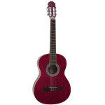 Dimavery ac - 303 guitare classique, rouge - guitares acoustiques