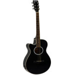 Dimavery aw - 400 guitare occidentale lh, noir - guitares acoustiques Dimavery aw - 400 guitare occidentale lh, noir - guitares acoustiques