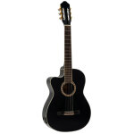 Dimavery cn - 600l guitare classique, noir - guitares acoustiques