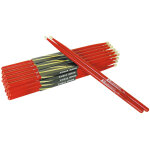 Dimavery dds - 5a baguettes de batterie, rable, rouge - baguettes de batterie