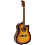 Dimavery dr - 520 dreadnought, sunburst - guitares acoustiques
