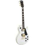 Dimavery lp - 520 e - guitar, blanc / or - b - stock - - soldes% divers