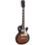 Dimavery lp - 700 guitare électrique, marron flammé - guitares Dimavery lp - 700 guitare électrique, marron flammé - guitares