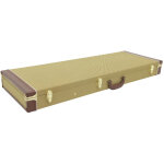 Dimavery mallette en bois pour e - guitars, tweed - malles