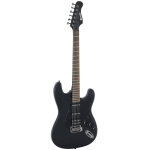Dimavery st - 312 guitare lectrique, noir satin - guitares