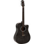 Dimavery stw - 90 western guitar, vintage black - guitares acoustiques Dimavery stw - 90 western guitar, vintage black - guitares acoustiques