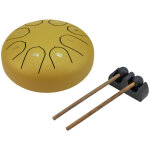 Dimavery td - 8 steel tongue drum, gold - autres instruments Dimavery td - 8 steel tongue drum, gold - autres instruments