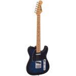 Dimavery tl - 401 guitare électrique, blueburst - guitares Dimavery tl - 401 guitare électrique, blueburst - guitares