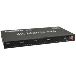 Dmt vt101 - matrice hdmi 4x4 4 entr�es / 4 sorties commutateur hdmi routable avec t�l�commande - b - ...