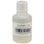 Encre de timbre uv - active eurolite, bleu transparent, 50ml - effets uv et accessoires