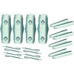 Ensemble alutruss quadlock cône de liaison / pivot / cheville - quadlock structures alu 4 points Ensemble alutruss quadlock cône de liaison / pivot / cheville - quadlock structures alu 4 points