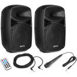 Ensemble de haut - parleurs vonyx vps082a plug & play 400w - kits de haut - parleurs Ensemble de haut - parleurs vonyx vps082a plug & play 400w - kits de haut - parleurs