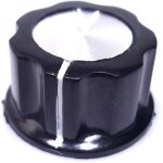 Ersatzteil bouton (potentiomtre) iso - 23d dj - isolator noir intrieur argent =26, 5mm moyen - pices ...