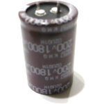 Ersatzteil condensateur 1800�f 200v (02uq1m) �=30mm h=45mm - pi�ces de rechange