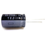 Ersatzteil condensateur 2200µ / f 35v 105° 16x25mm - pièces de rechange Ersatzteil condensateur 2200µ / f 35v 105° 16x25mm - pièces de rechange