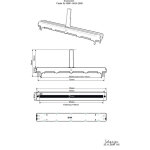 Ersatzteil fader 10kb 60mm xmp - 1400 / - 2800 - pi�ces de rechange
