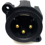 Ersatzteil fiche de panneau xlr (socket) broches droites - pi�ces de rechange