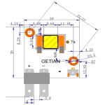 Ersatzteil lampe de recherche led cob 150w 8000k sl - 160 (gt - fc150x3 - 1. 1) - pi�ces de rechange
