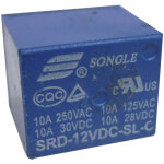 Ersatzteil relais 12v dc mp - 120 (platine netzteil) - pi�ces de rechange