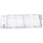 Ersatzteil vitre (plastique / derby / prisme) led kls laser bar pro 70x25mm - pi�ces de rechange