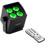 Eurolite akku mini ip up - 4 qcl spot mk2 - projecteurs � batterie