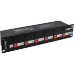Eurolite board 6 - s avec 6x bouchons de s�curit� - interrupteur et r�gulateurs