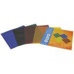 Eurolite color - foil set 24x24cm, quatre couleurs - films de couleur et filtres