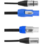 Eurolite combi cable dmx p - con / 5pin xlr 1. 5m - câbles hybrides Eurolite combi cable dmx p - con / 5pin xlr 1. 5m - câbles hybrides