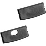 Eurolite embouts pour u - profil 20mm noir - profilés led et profilés encastrés Eurolite embouts pour u - profil 20mm noir - profilés led et profilés encastrés