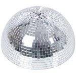 Eurolite half mirror ball 30cm motoris - boules  facettes