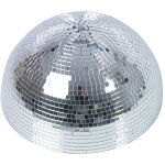 Eurolite half mirror ball 40cm motoris - boules  facettes